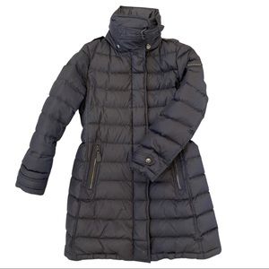 Burberry brit belted puffer jacket